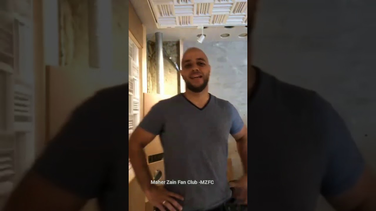 Maher Zain Instagram live | Working on Maher zain's studio