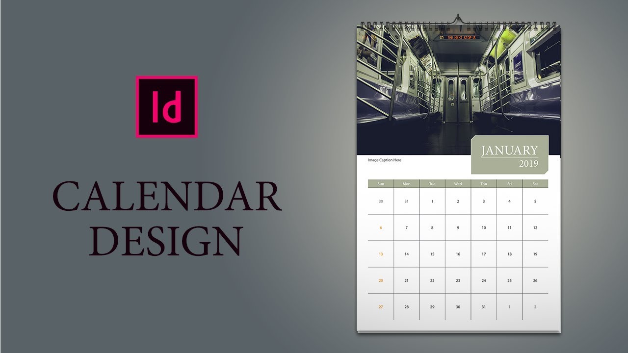 Only 16 Minutes: How to design a Calendar in InDesign - YouTube