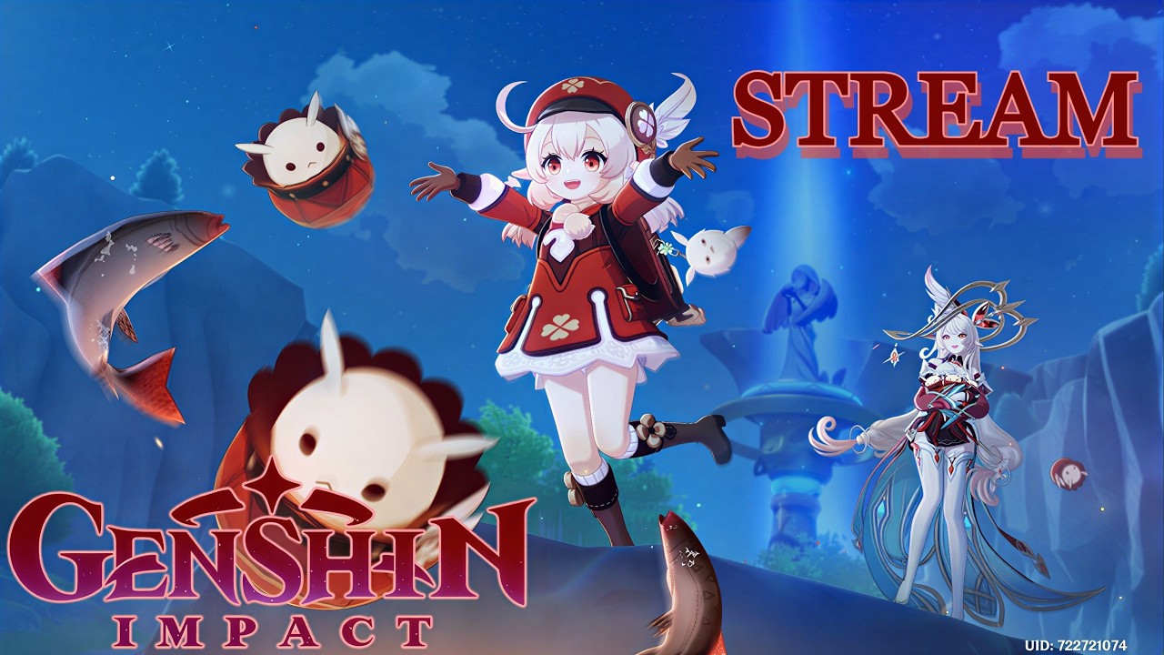 Играем в мини-игры и ждём Кли  #Ruvtuber #vtuber #Aoi_Hana  #genshinimpact