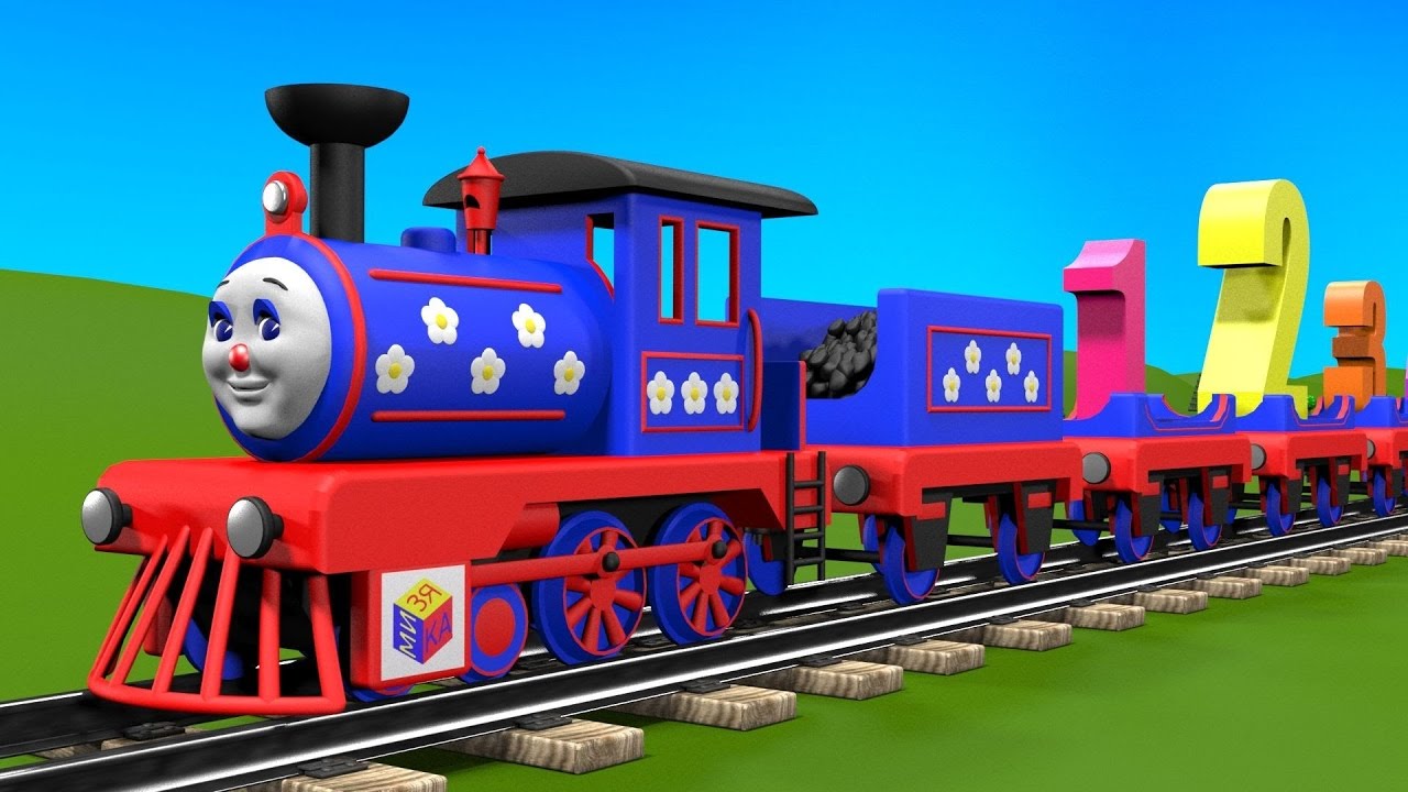 Картинки поездов и паровозов для детей