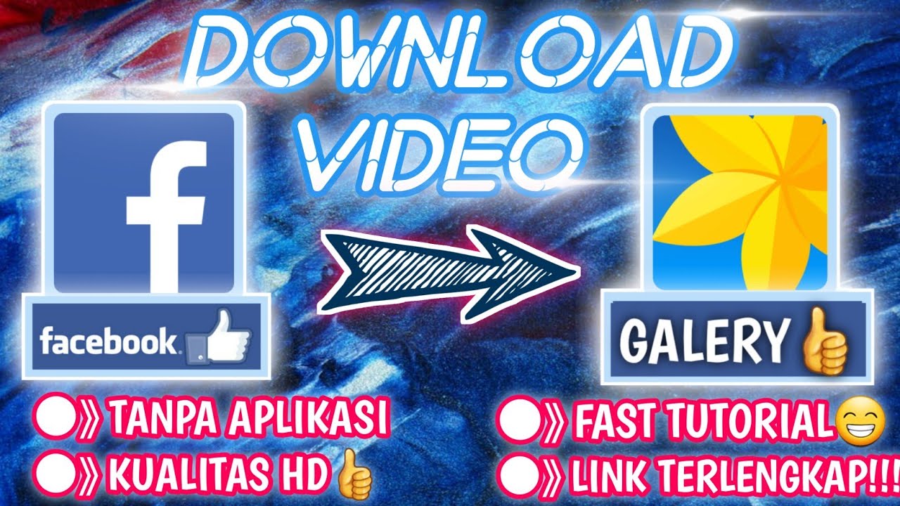 Cara Download Video Di Facebook Lite Tanpa Aplikasi - YouTube