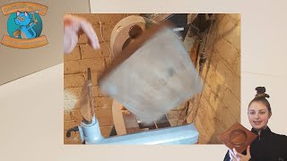 Woodturning | Winged Mahogany Bowl