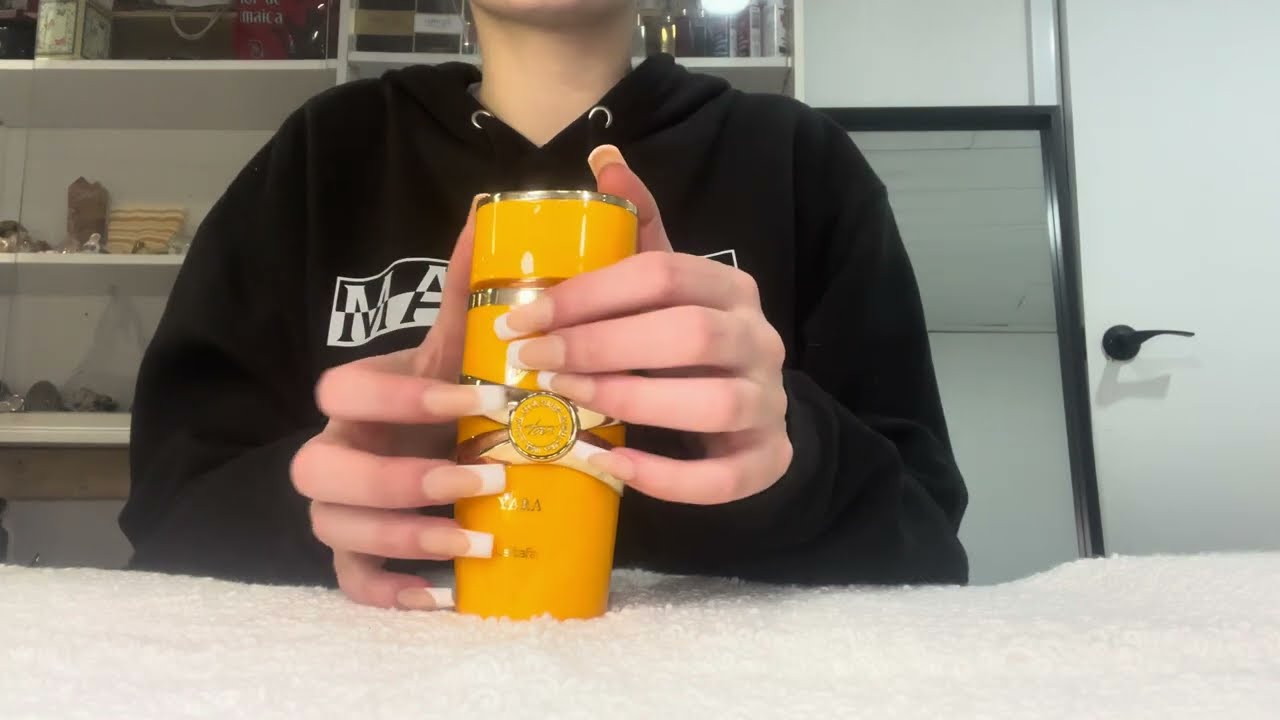 ASMR shopping haul 🛍️ (body care, perfumes, fabric sound, glass tapping...)💌