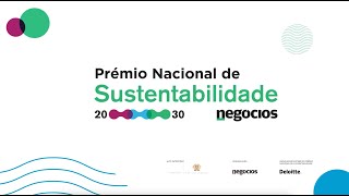 Troféu do Prémio Nacional de Sustentabilidade 2023