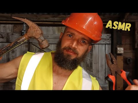 ASMR When Your Builder Does Your Dentist Check Up | ASMR Roleplay
