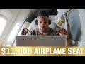 THE $11,000 FIRST CLASS FLIGHT SEAT