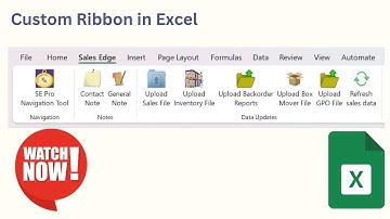 Create a Custom Excel Ribbon with Macros in 10 Minutes | Easy RibbonX Tutorial
