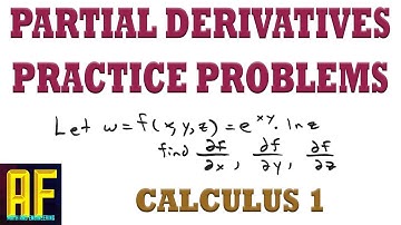 How to Solve Partial Derivatives - Examples