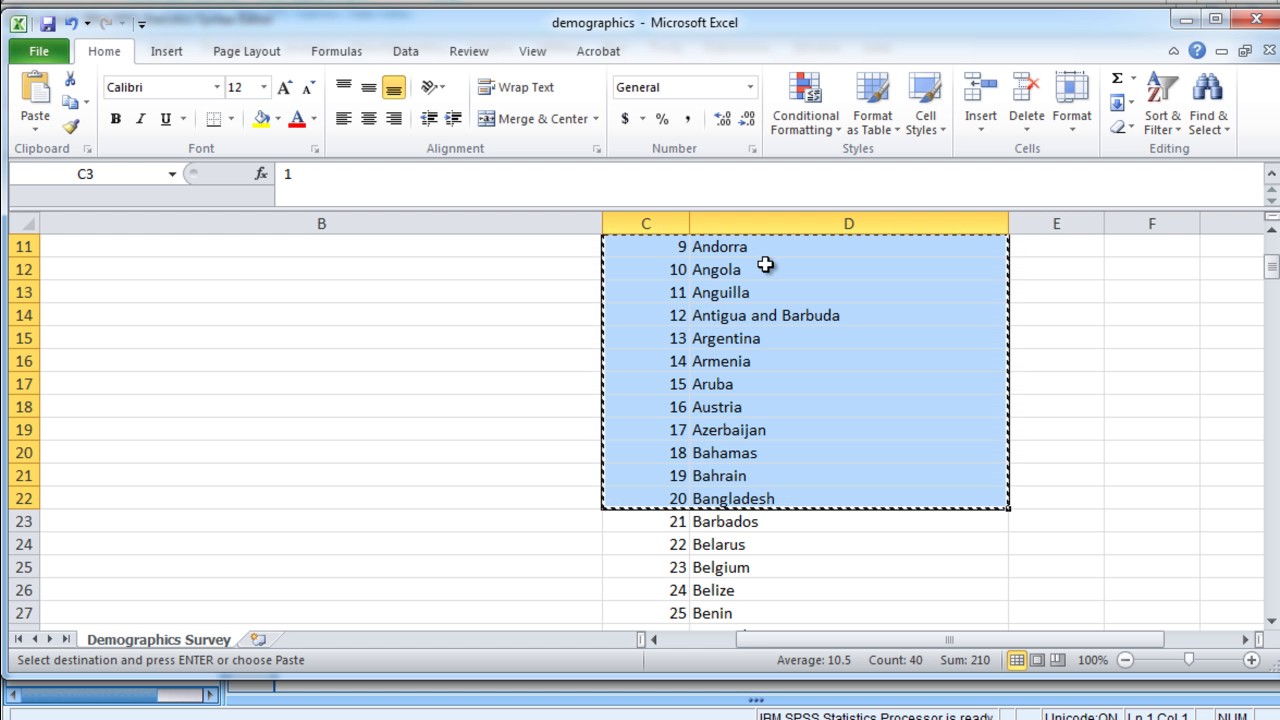 spss 16 limit of number of variables