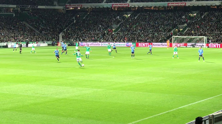 2018-10-28 SV Werder Bremen - Bayer 04 Leverkusen 2-6 - Doppelchance Werder