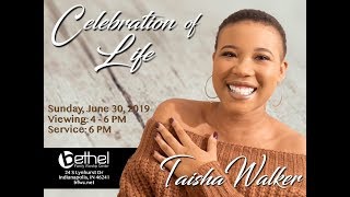 Celebration Of Life For Taisha Walker