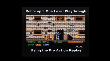 Robocop 3 One Level Playthrough using the Pro Action Replay for the Master System :D #MasterSystem