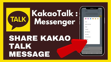 How to Share Kakao Talk Message 2025?