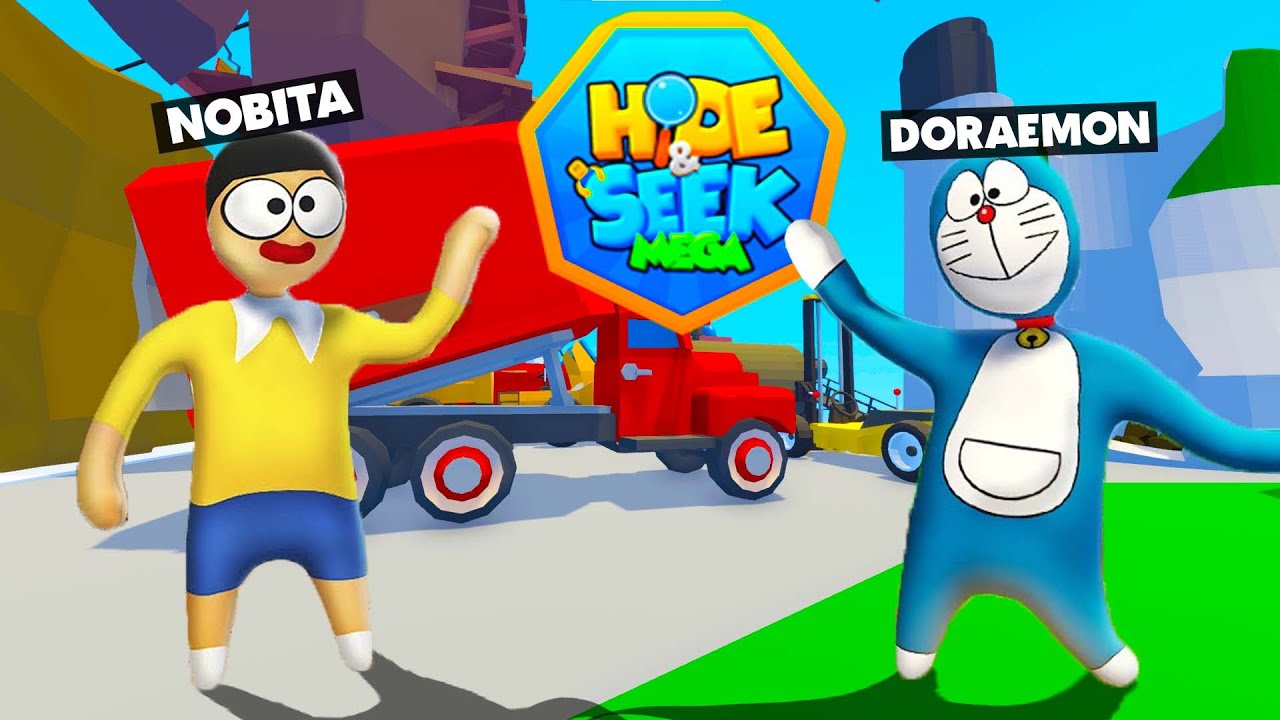 DORAEMON And NOBITA Playing Hide And Seek In HFF 