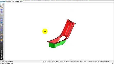 TopSolid - Core Cavity Part Split Part