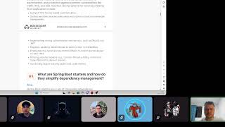 English Conversation Review Java Code - Spring Boot Interview Questions