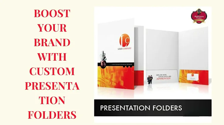 Boost Your Brand with Custom Presentation Folders---print Shop london