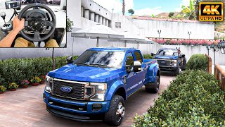 Ford F450 Super Duty | OFFROAD CONVOY | Forza Horizon 5 | Thrustmaster T300RS gameplay