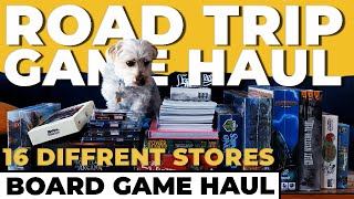 Epic Road Trip Haul - We visited 16 different game stores!
