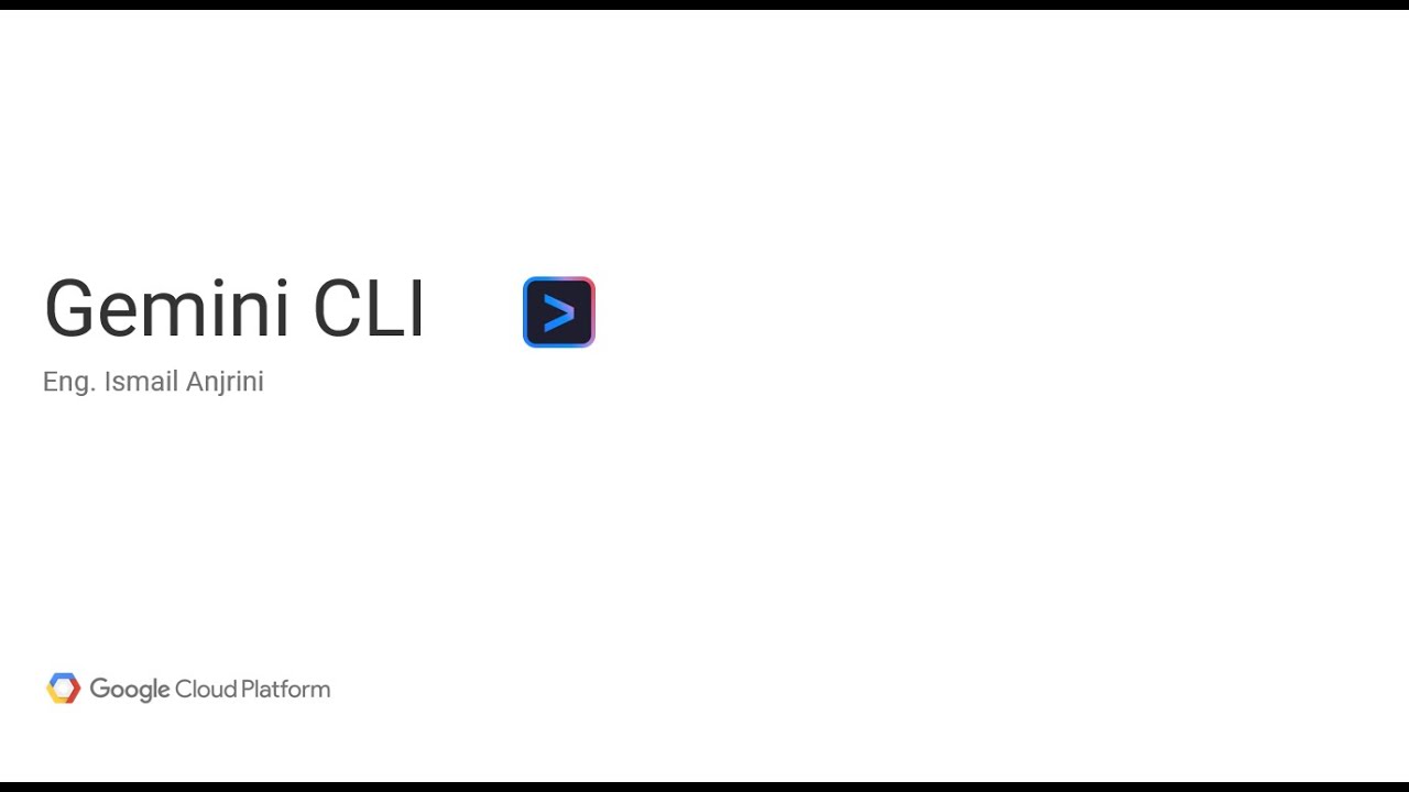 001 - Gemini CLI - Introduction - YouTube