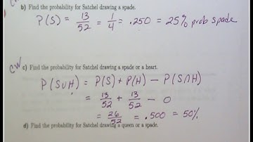 Probability part 3 At Least One