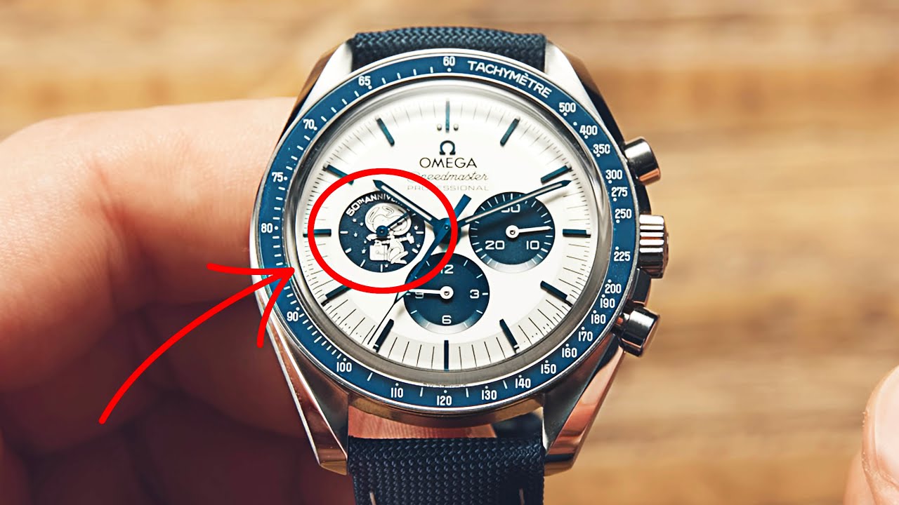 omega moonwatch snoopy