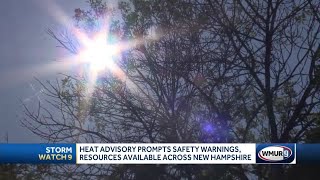 Heat advisory prompts safety warnings