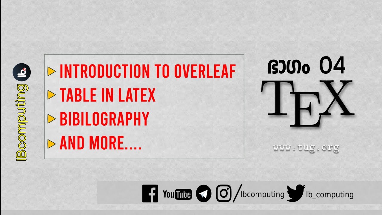 04 Latex Malayalam Tutorial Overleaf Table And Bibilography YouTube 04-latex-malayalam-tutorial-overleaf-table-and-bibilography-youtube