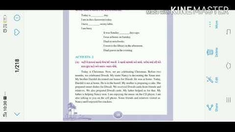 01//std 6// English //unit 2 : Two : Mo - Chho//