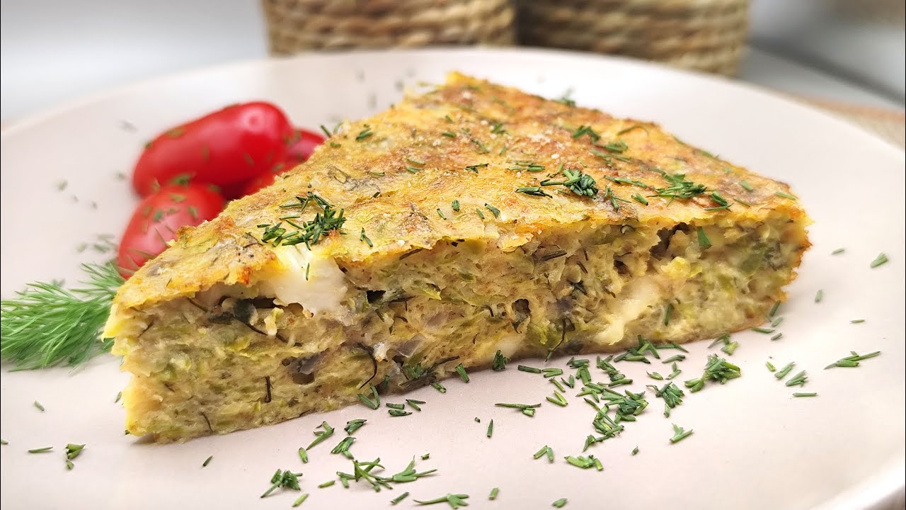 Σπιτικό Σφουγγάτο με Κολοκυθάκια 🥒🌿 Απλό, Ελαφρύ και Πεντανόστιμο!