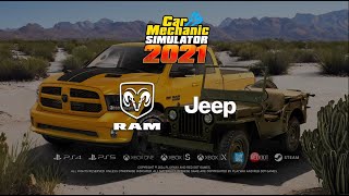 Car Mechanic Simulator 2021 - Jeep | RAM Remastered DLC - Release Trailer