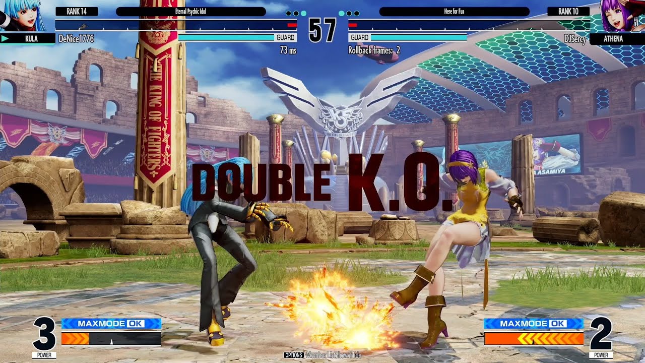The King of Fighters XV [PS4]: Single Vs. Player Matches with Discord friends (3/4 to 3/12/22)