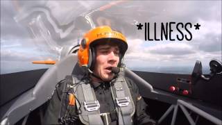 Mpora Takes A Flight In A £300,000 Aerobatic Plane at Red Bull Air Race    And Throws Up Mid Air