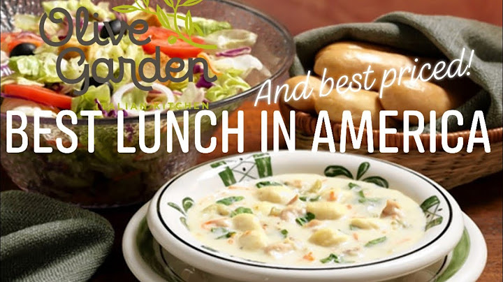 All you can eat soup salad and breadsticks olive garden