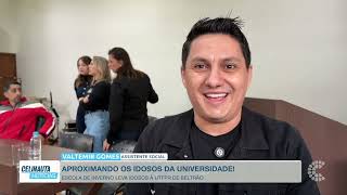 Escola de Inverno leva idosos à UTFPR em Francisco...