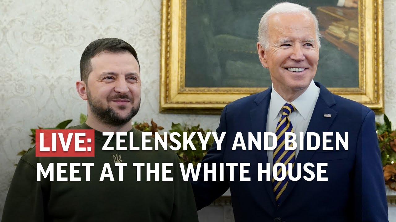 LIVE | Zelenskyy meets with Biden at the White House - YouTube