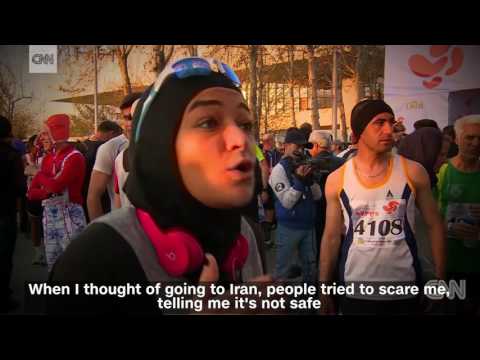 Tehran International Marathon Laufvideo