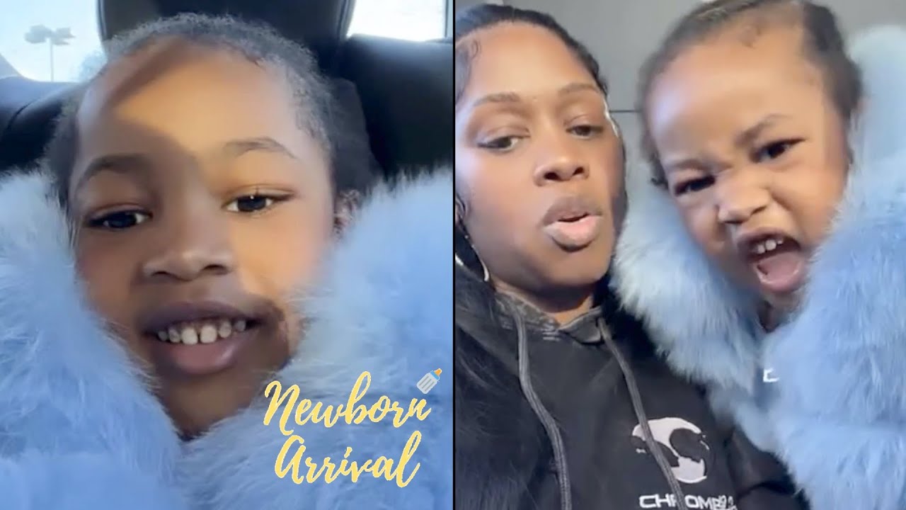 "Give Me That Phone" Remy Ma's Daughter Reminisce Demands To Say Hi To