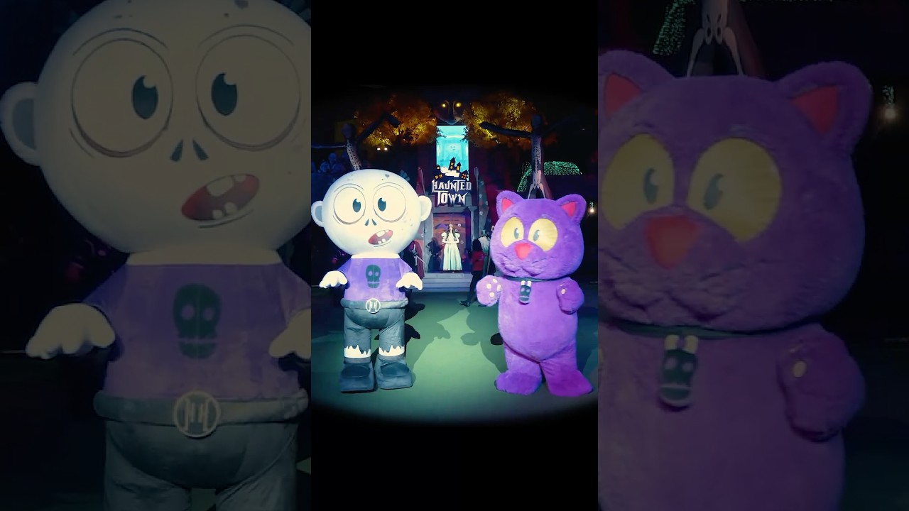 Haunted Town Shops Come Alive | Spooky Finds at IMG Worlds of Adventure 👻🕯️ 