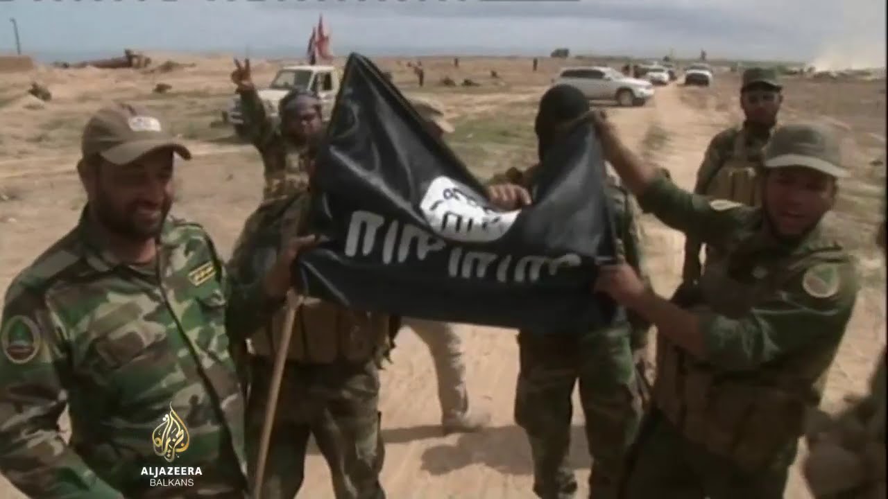 الجيش العراقي في ضواحي تكريت