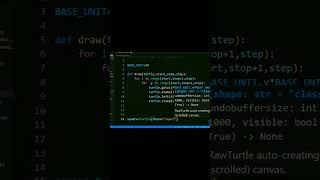 How to create a rotate square using python code?