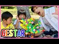 【知育ブロック】家族でGESTAR ジスターで遊んだよ！公園でカラフルな立体パズル おもちゃ【おでかけ】KohaTai Channel
