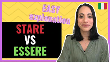 STARE vs ESSERE – EASY explanation