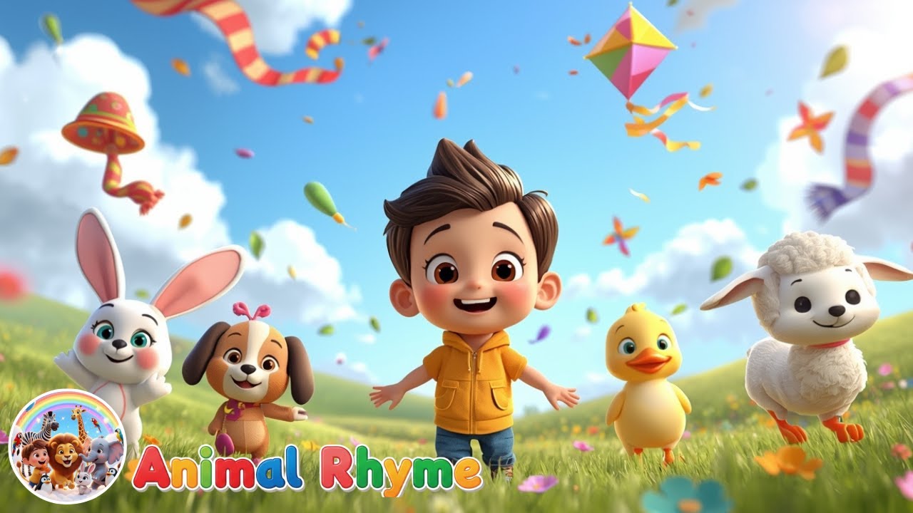 Blow Wind Blow Funny Animal Adventure | Jack’s Viral Action Song | Learn Nature & Play