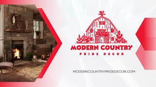 Explore Timeless Elegance: ModernCountryPrideDecor Product Showcase!