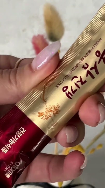 ЖЕНЬШЕНЬ АТОМИ В СТИК-ЖЕЛЕ - YouTube