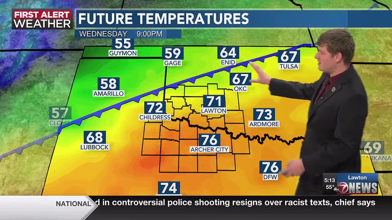 Hot and dry start to the week across Texoma | 11/6 AM - YouTube