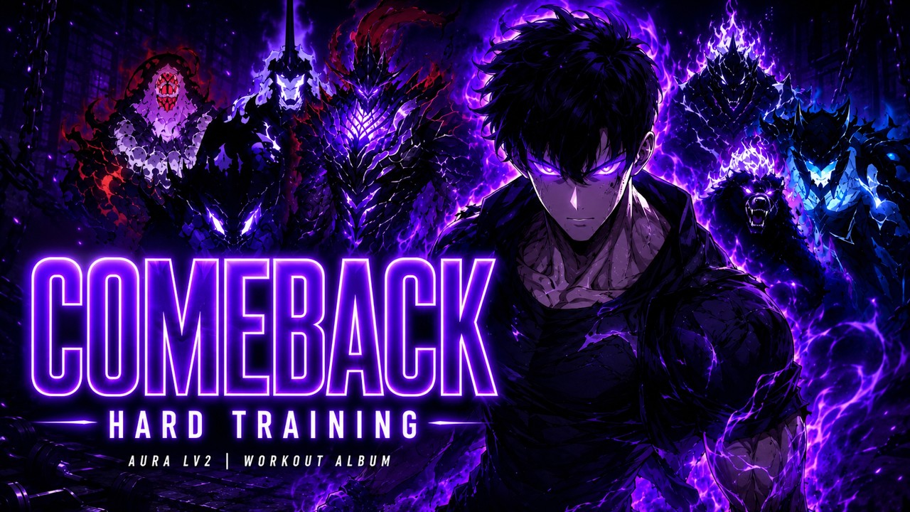 MONARCH'S COMEBACK | Jinwoo's Workout Music for Hard Days ( Solo