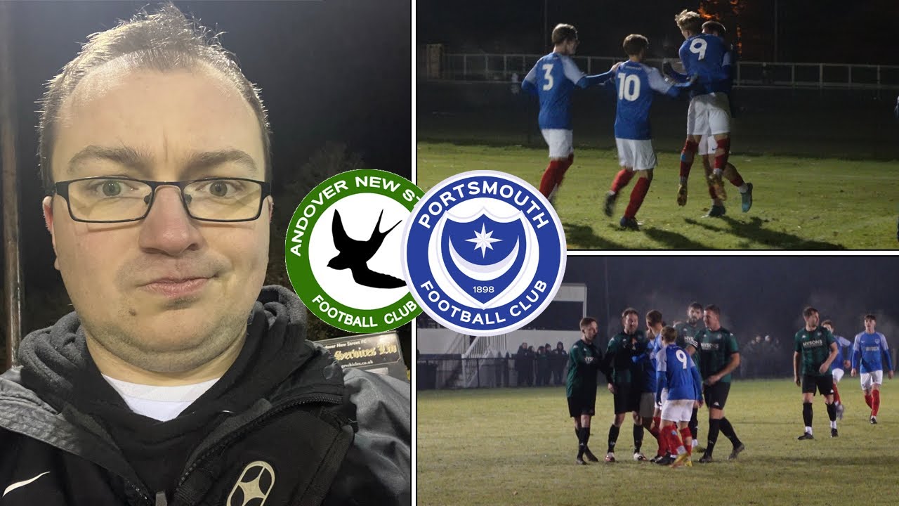 Pompey CRUISE In HAMPSHIRE CUP Tie! | Andover New Street v Portsmouth