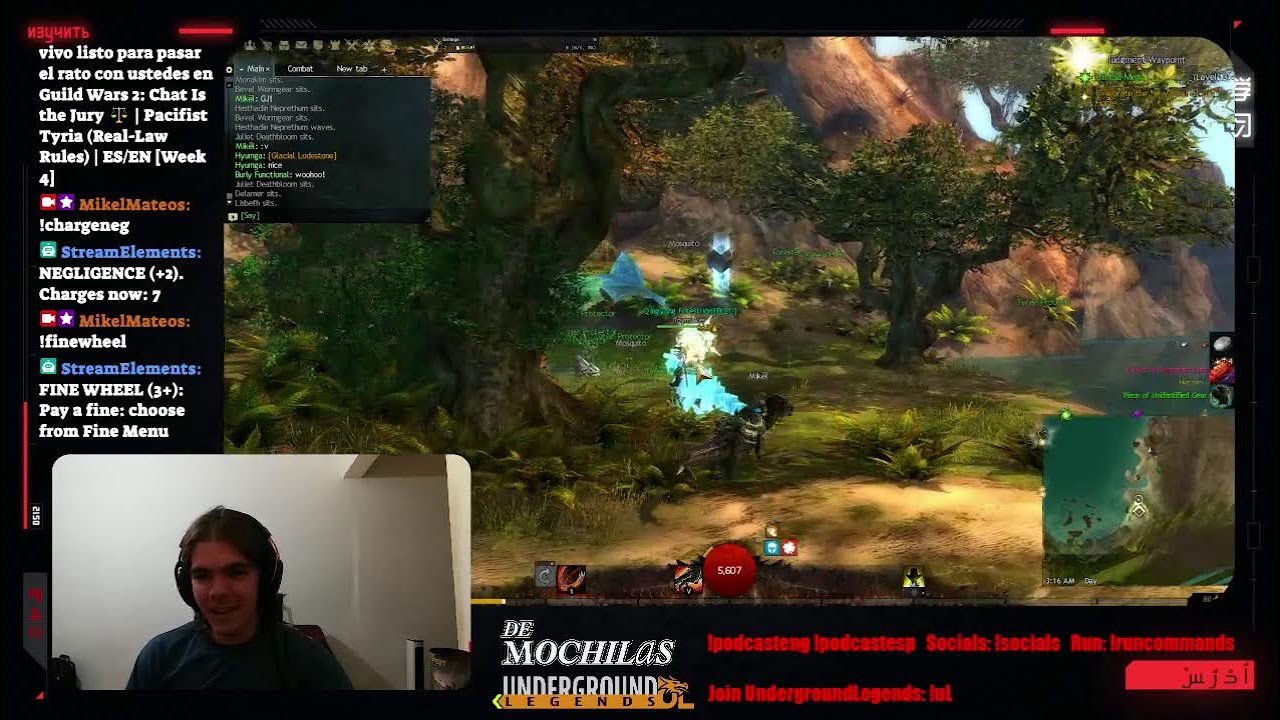 Chat Is the Jury ⚖️ | Pacifist Tyria (Real-Law Rules) | ES/EN [Week 4]